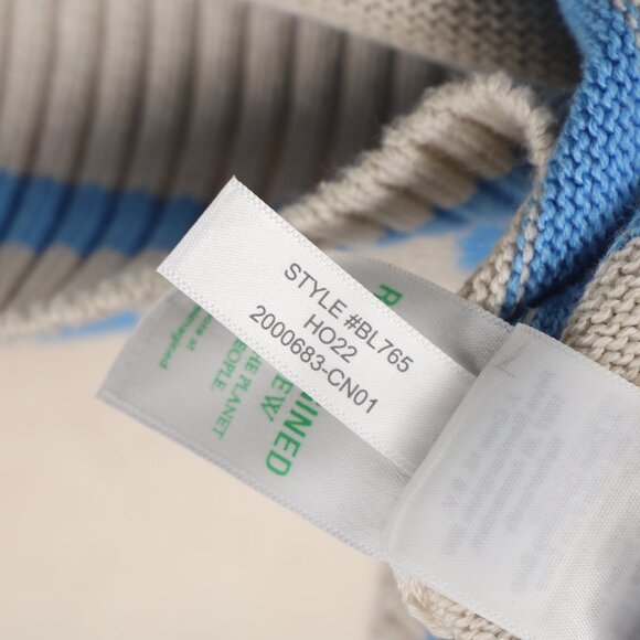 J.CREW FACTORY Striped Half-zip Pullover Sweater Size S - Picture 8 of 8